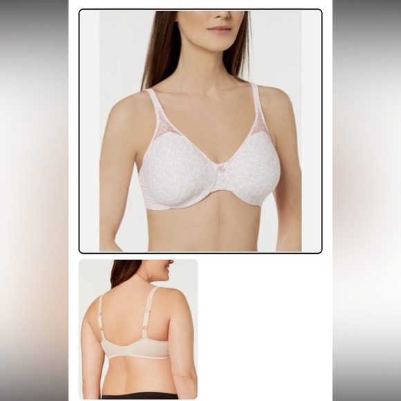 Bali Passion for Comfort Seamless Minimizer Bra Pink 42D NWT - Picture 3 of 3